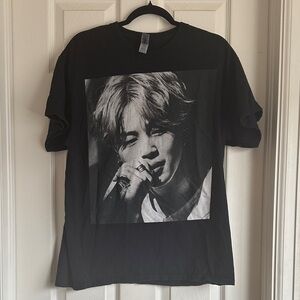 BTS Jimin Black T-Shirt
